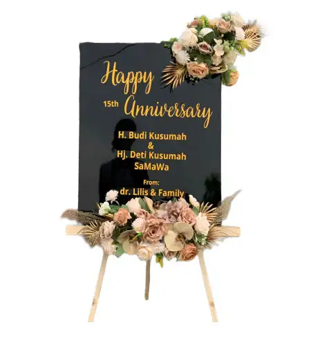 Papan Bunga Akrilik tenggarong